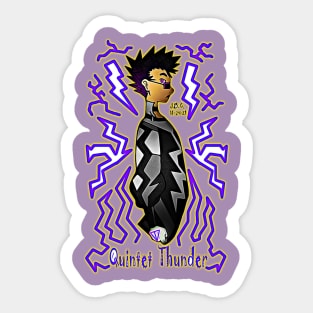 Quintet of Thunder Sticker